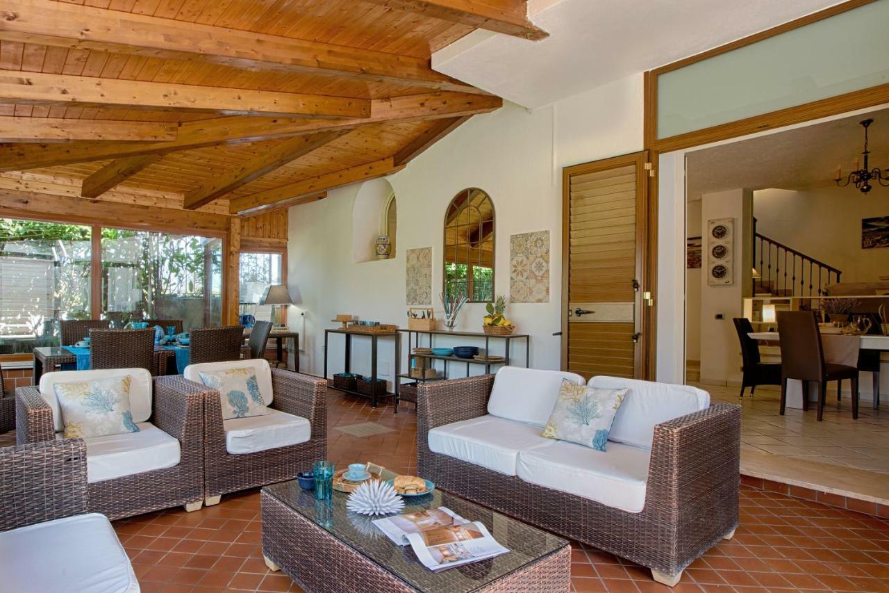 Villa Spartano Sant'Agata Sui Due Golfi Massalubrense Маса Лубрензе Екстериор снимка